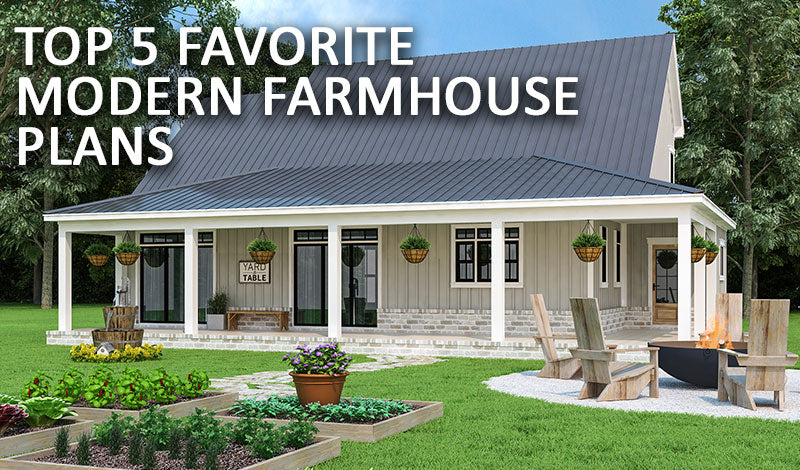 Top 5 Favorite Modern Farmhouses