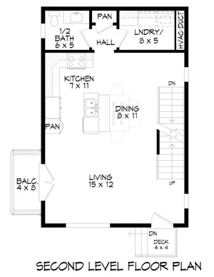 l7339-a keystone house plan second floor plan 2 beds 2.5 baths