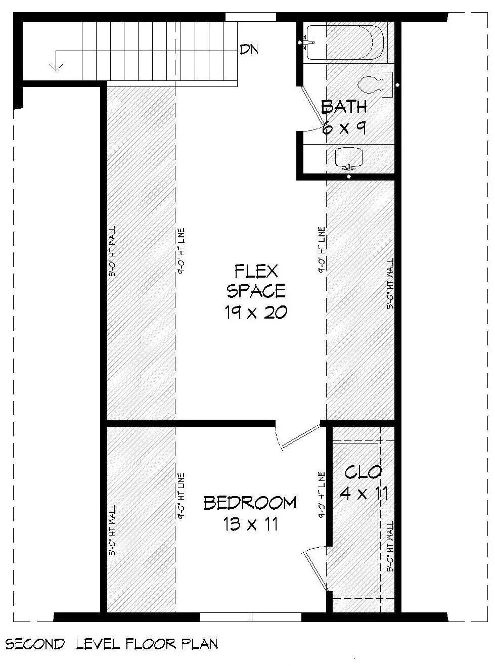Preston Pine Garage Plan - Archival Designs House Plans, floor plan