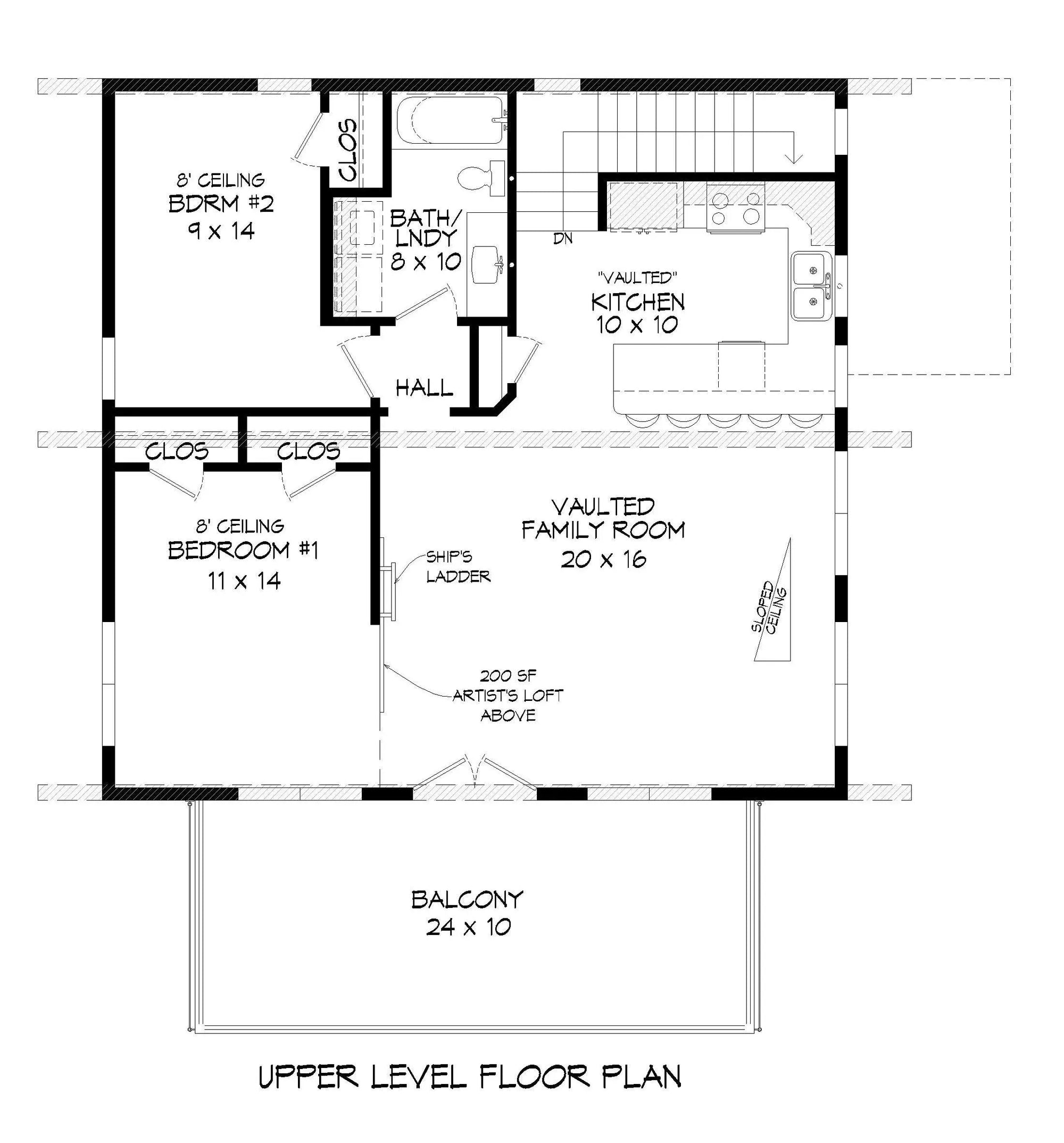 Eagle River 3 House Plan - Archival Designs House Plans, floor plan
