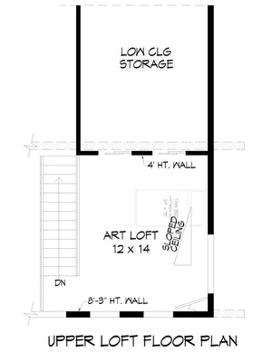 l7301-a eagle point house loft floor plan