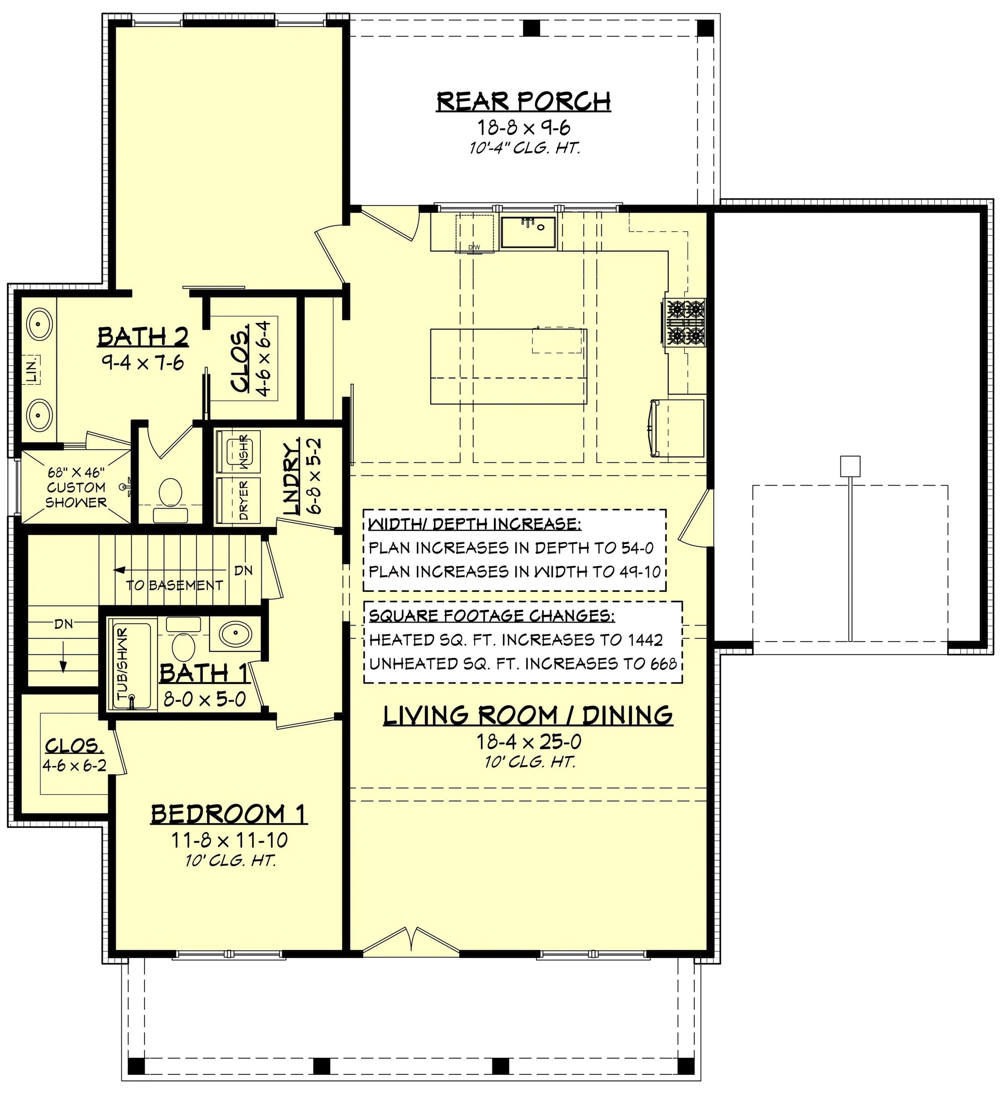 Stevens House Plan - Archival Designs House Plans floor plan