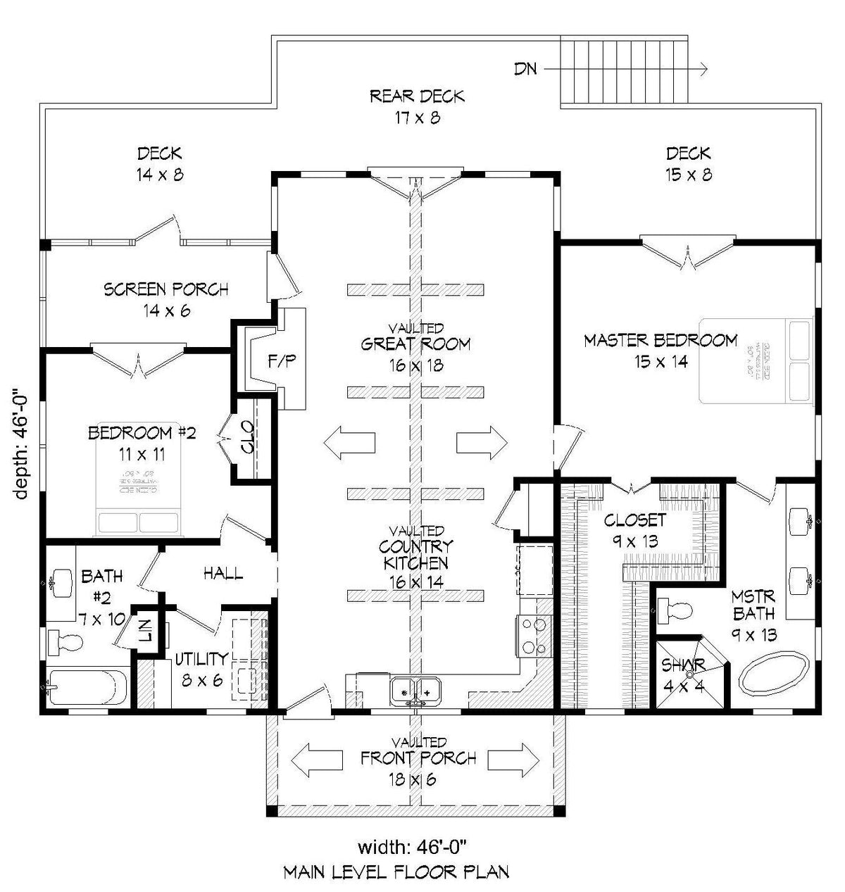 Pickens Place First Floor Plan