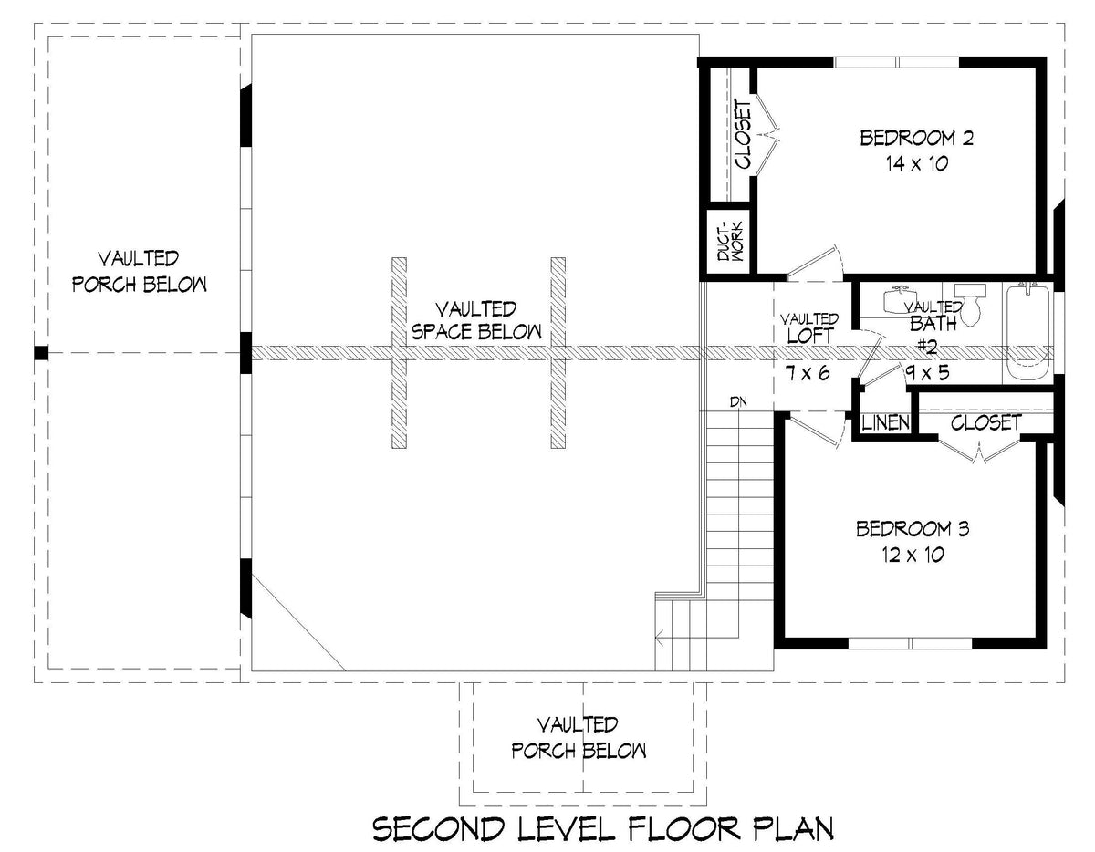 Pine Haven 3.2 Second Floor Plan