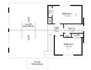 pine haven 3.3 house plan - archival designs house plans, floor plan