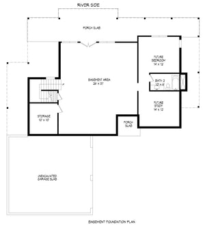 river canyon house plan - archival designs house plans, floor plan
