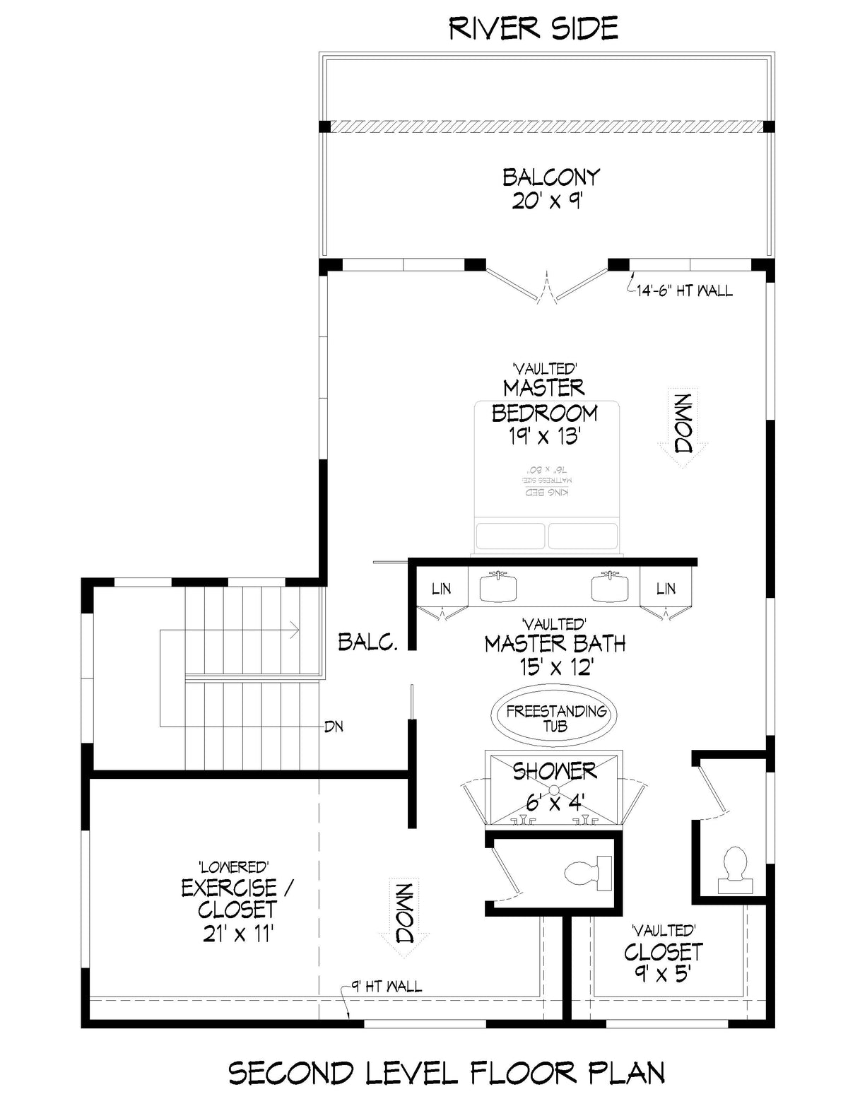 River Canyon Second Floor Plan