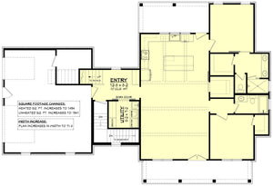 charleston house plan - archival designs house plans, floor plan