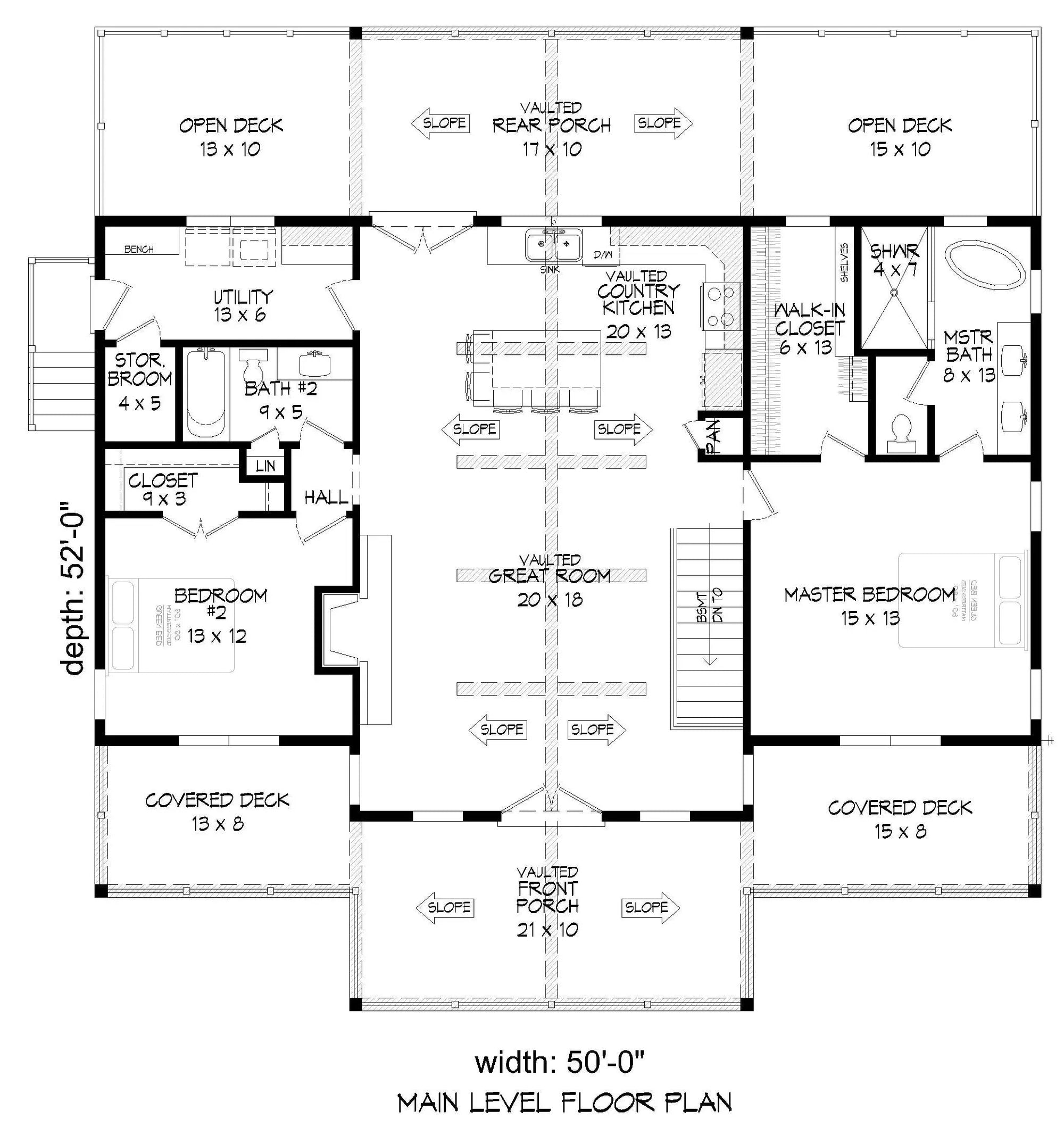 Whipporwill First Floor Plan