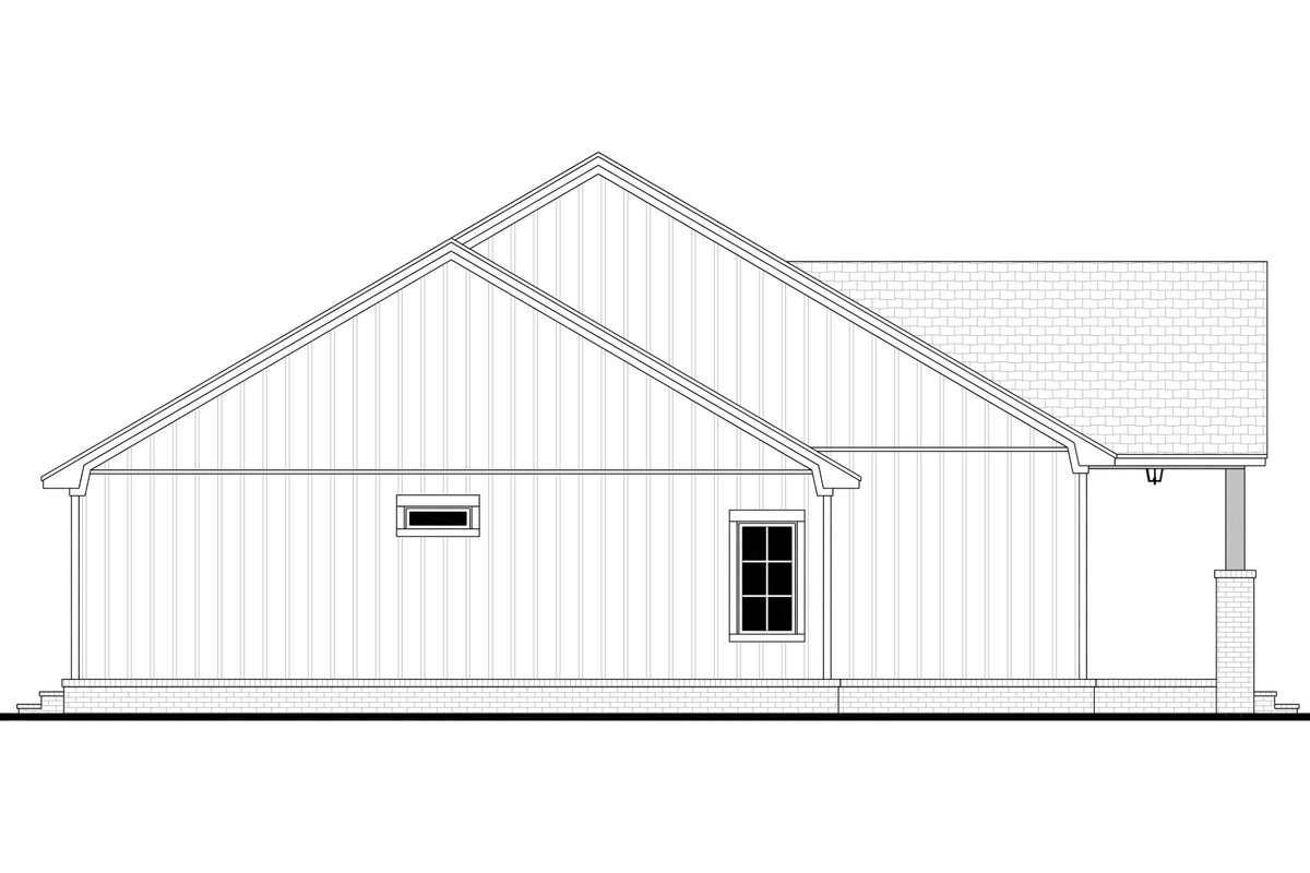 Cottage Hill House Plan - CAD Left 