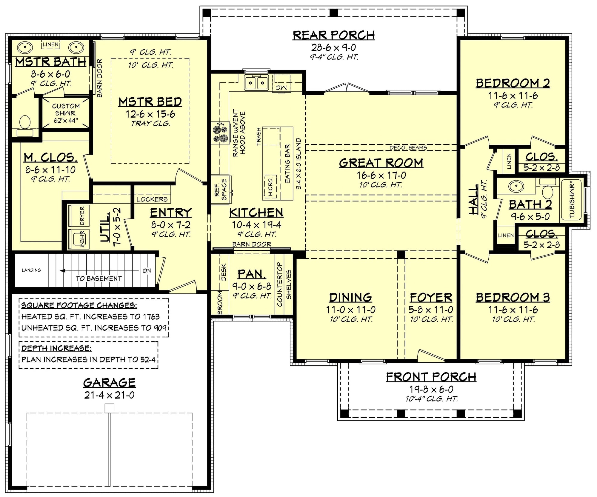 Graham House Plan - Archival Designs House Plans, floor plan