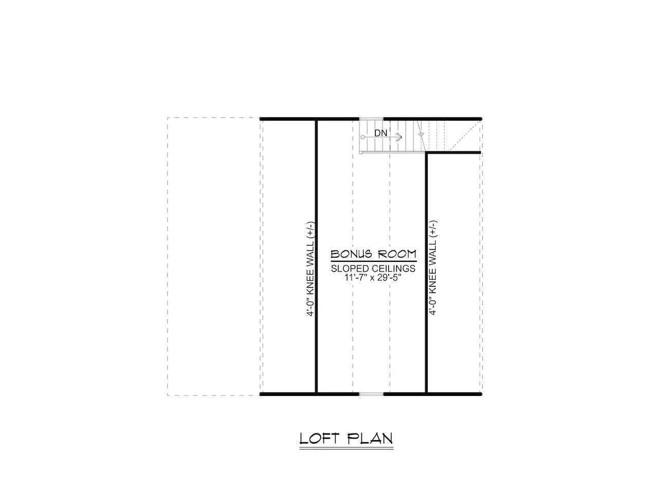 Kenzie Loft Floor Plan