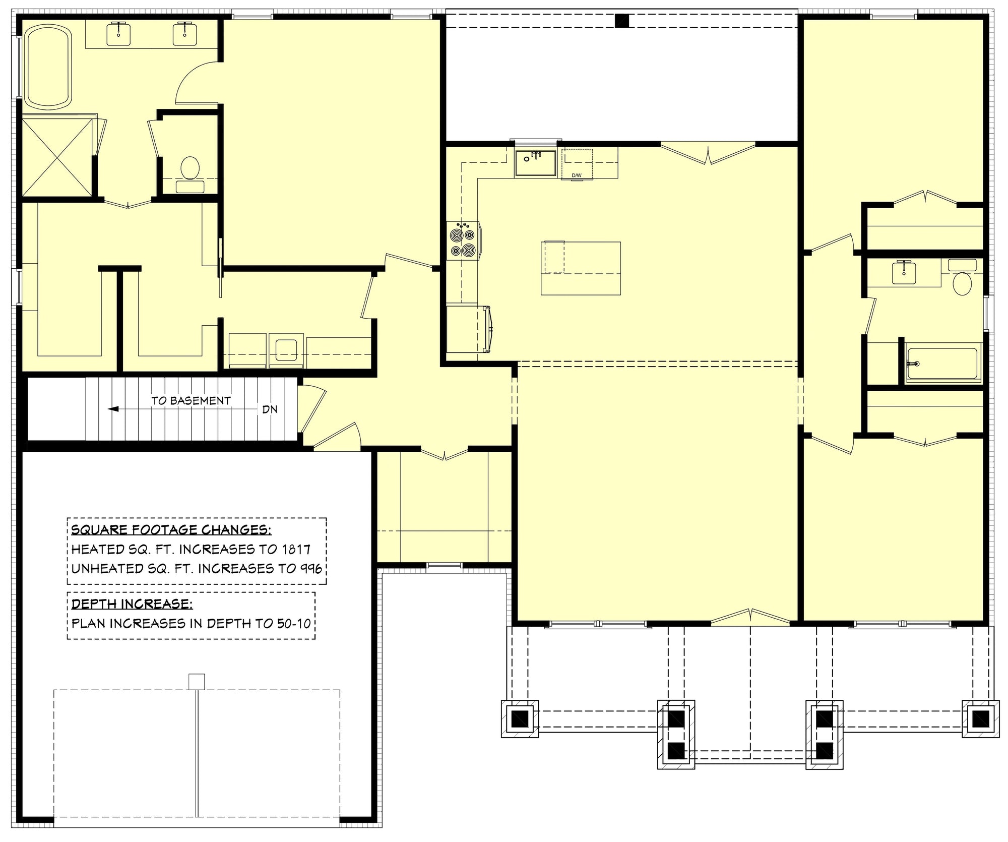Nikolay House Plan - Archival Designs House Plans, floor plan