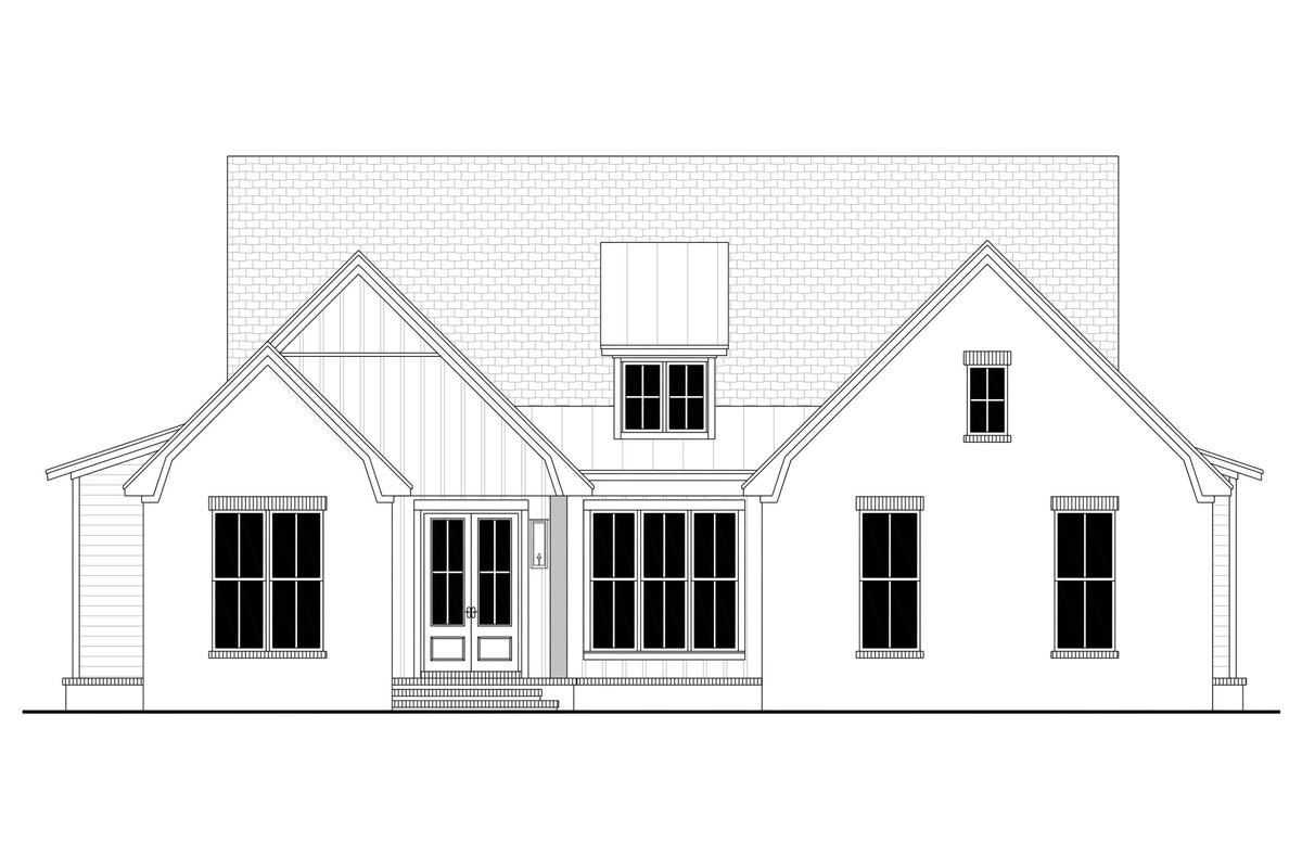 Norman House Plan Front