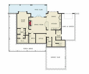 mark harbor d - archival designs house plans, floor plan