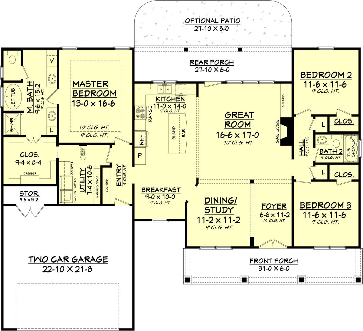 Megan House Floor Plan