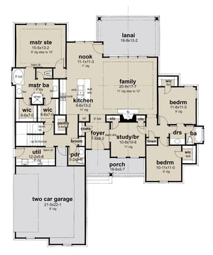 shenandoah house plan - archival designs house plans, floor plan
