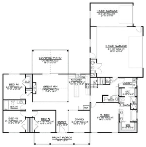 trina house plan - archival designs house plans, floor plan