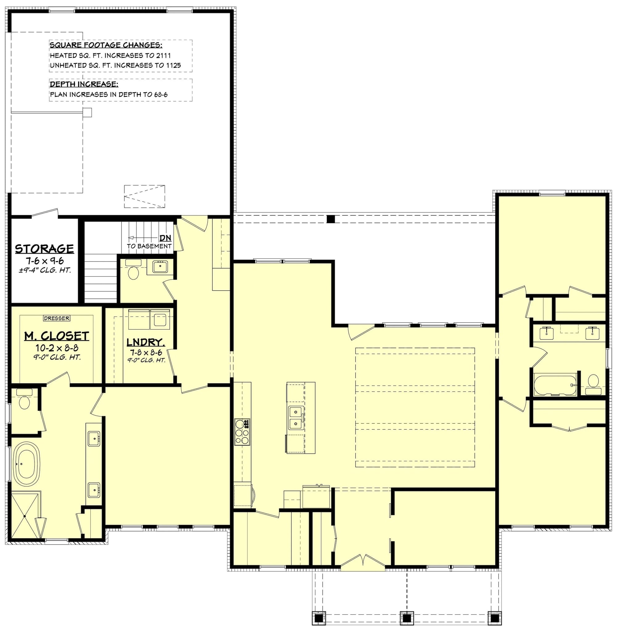 Rose Hill House Plan - Archival Designs House Plans, floor plan