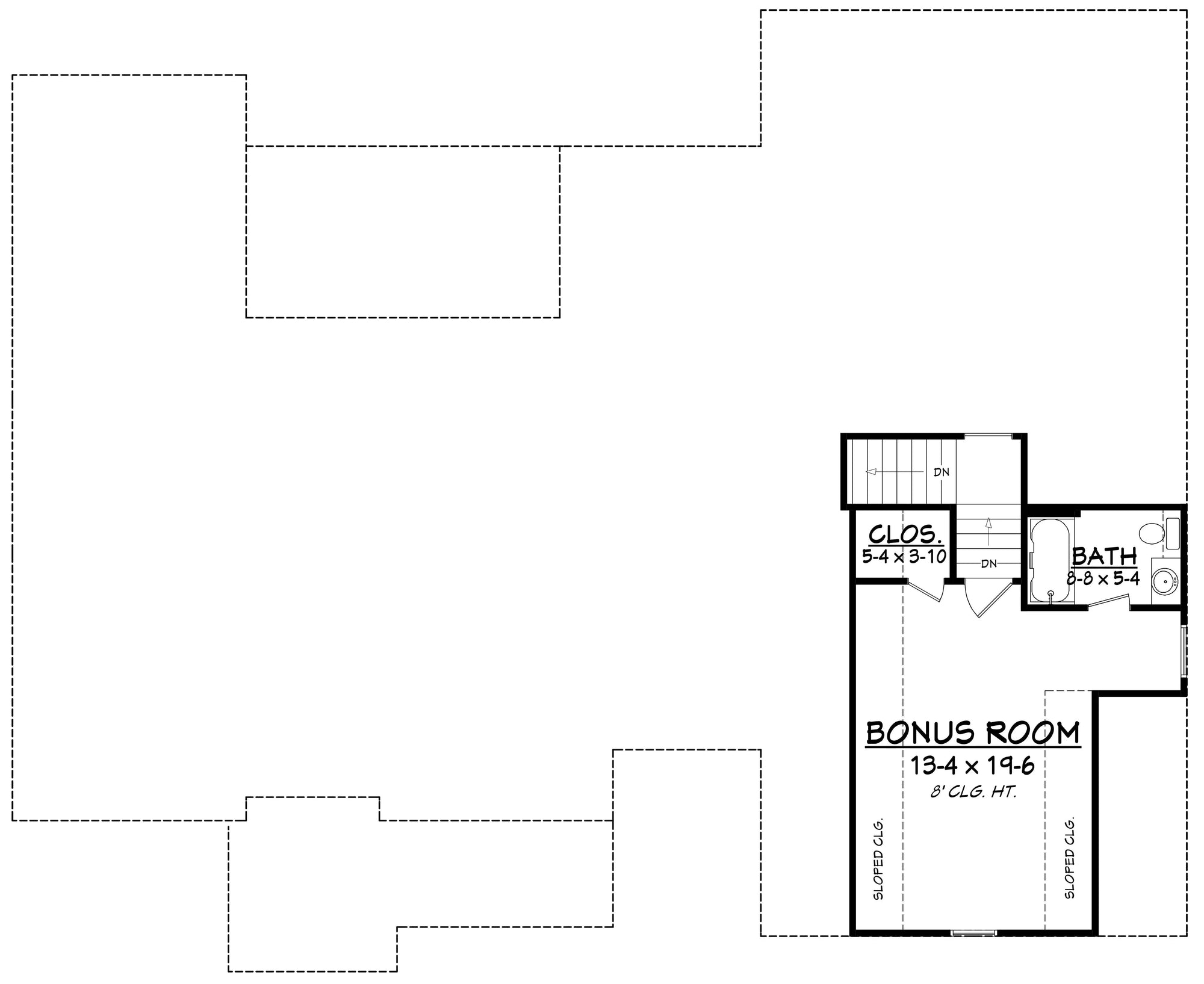 Refuge Court House Plan - Archival Designs House Plans, floor plan