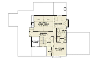 barnwood a house plan - archival designs house plans, floor plan