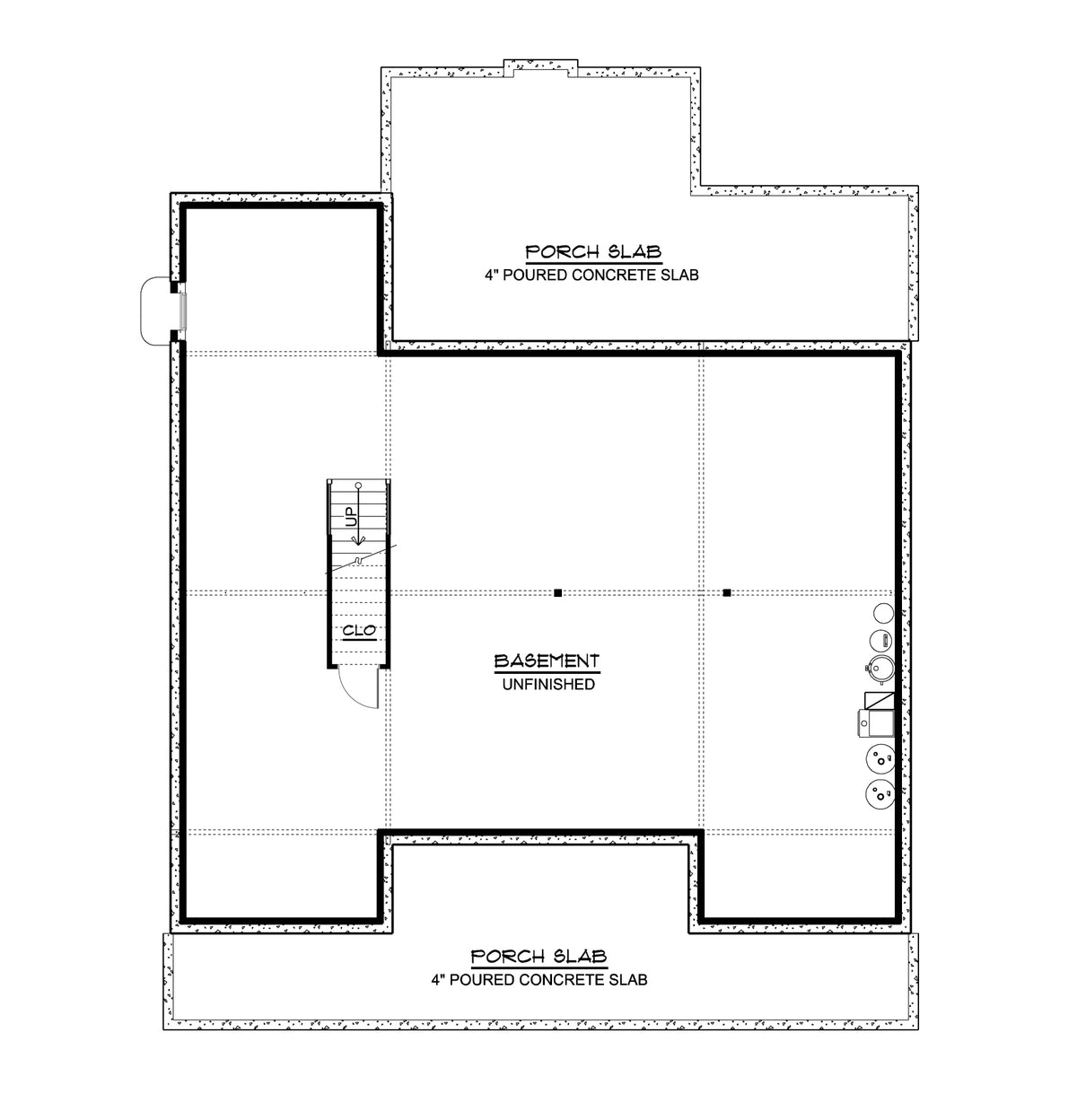 Trevena I Basement Floor Plan