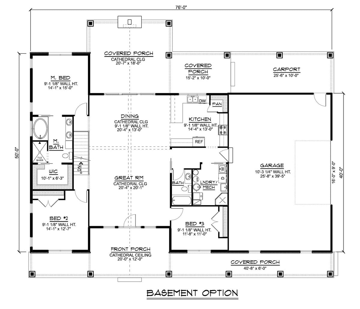Isabel Basement Option Floor Plan