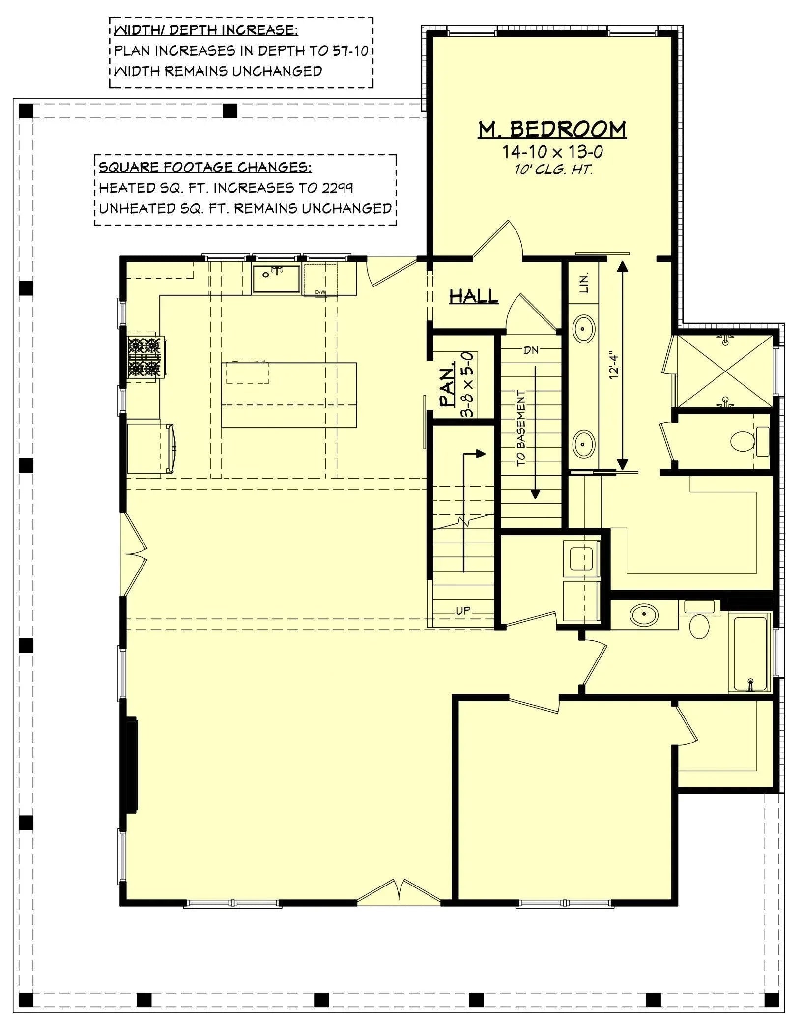 Camden House Plan - Archival Designs House Plans, floor plan