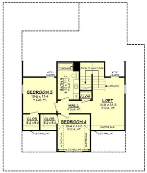 camden house plan - archival designs house plans, floor plan