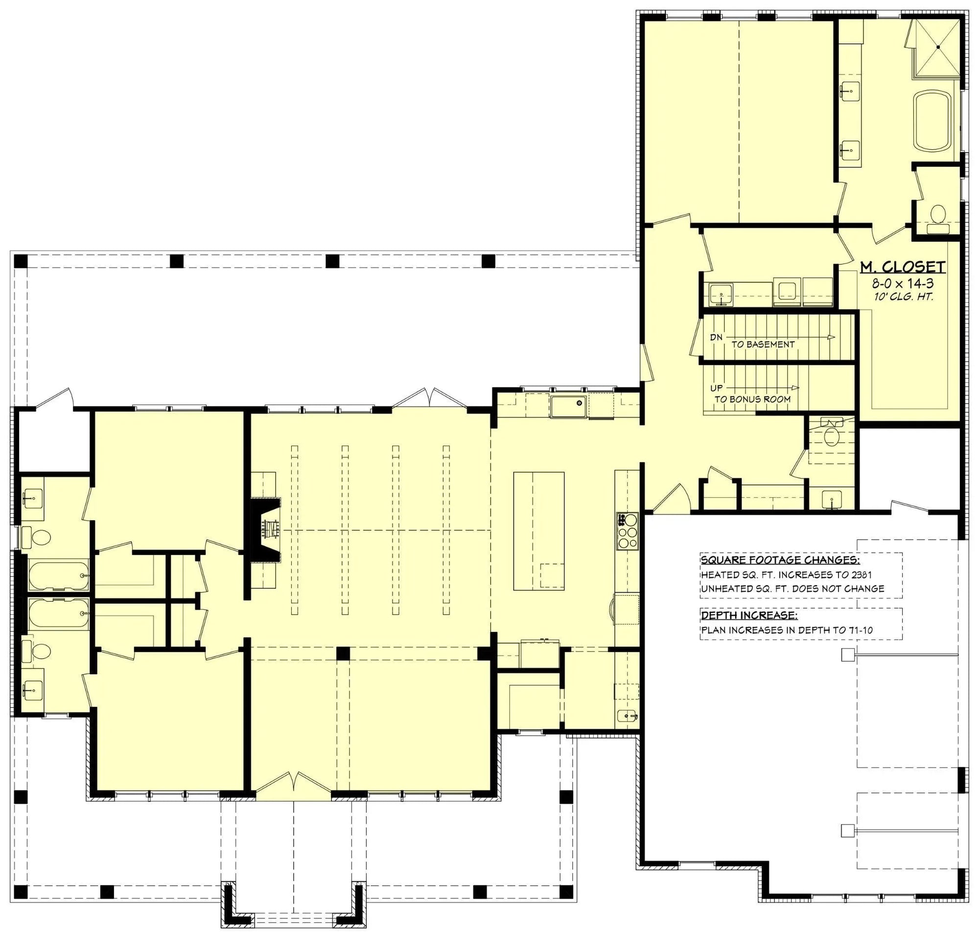 Twin Meadows House Plan - Archival Designs House Plans, floor plan