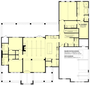 twin meadows house plan - archival designs house plans, floor plan