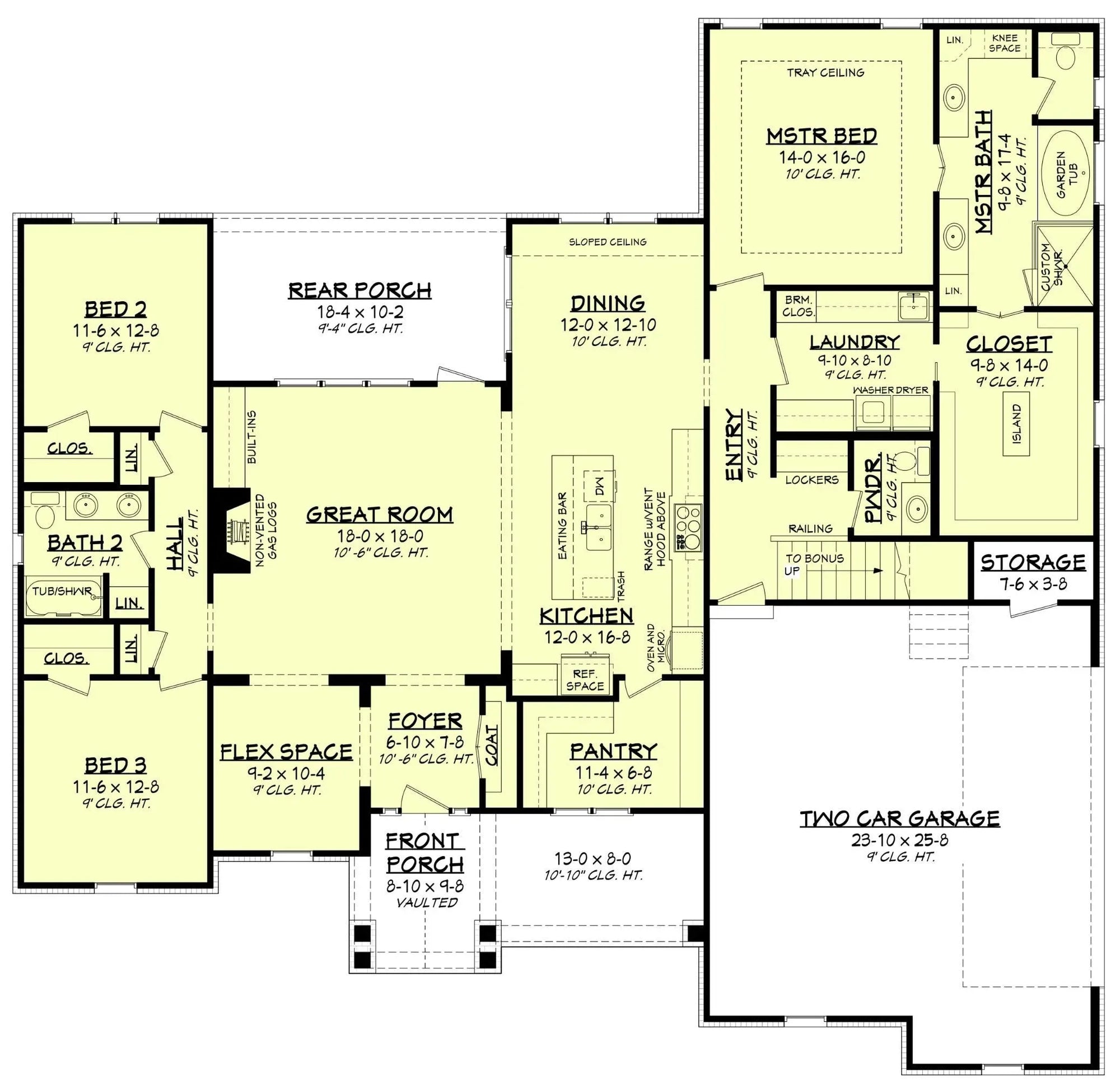 Mountain Brook House Plan - Archival Designs House Plans, floor plan