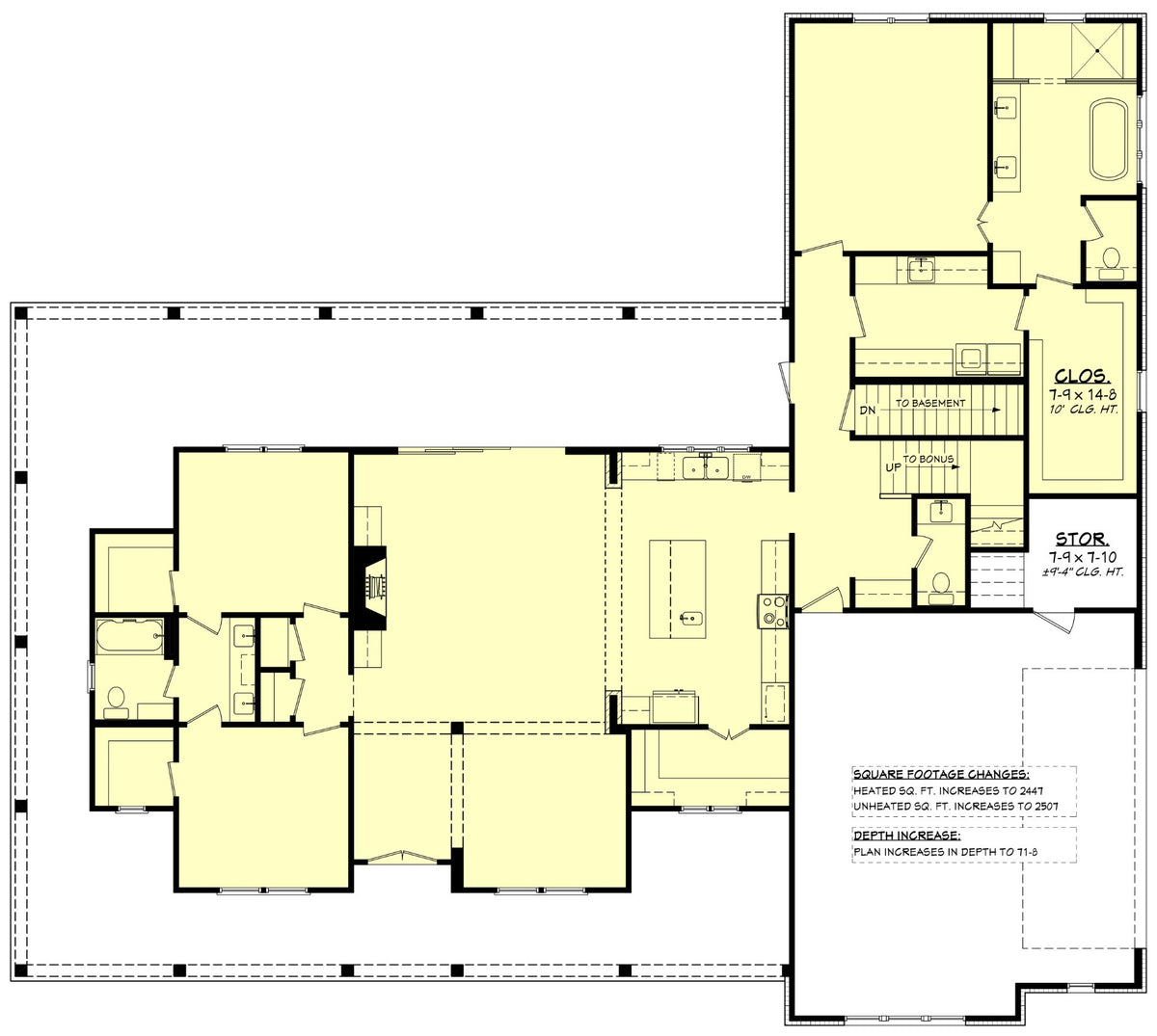 Sandy Springs Floor Plan Basement