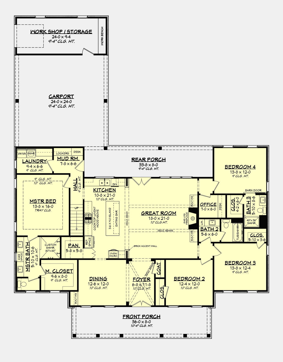 Ashwood Court Main Floor Plan