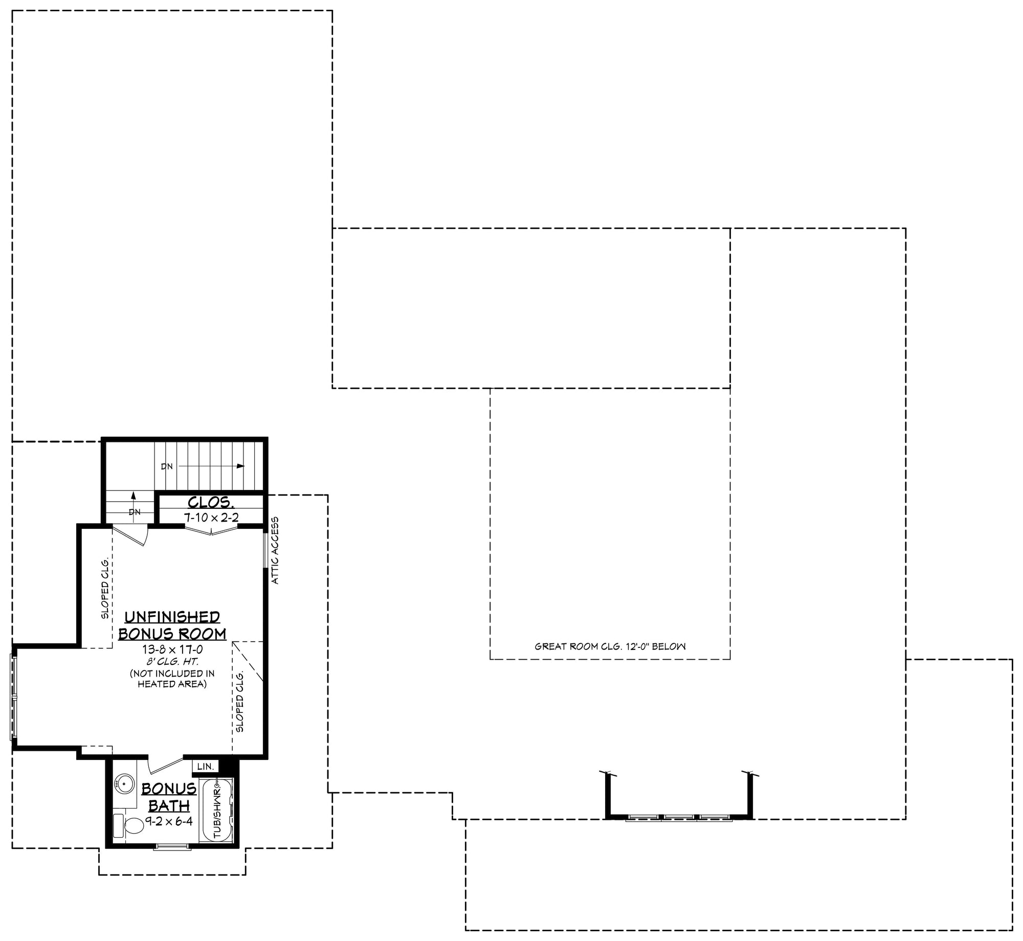 Lewis House Plan - Archival Designs House Plans, floor plan