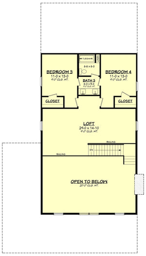 lollybrook house plan - archival designs house plans, floor plan