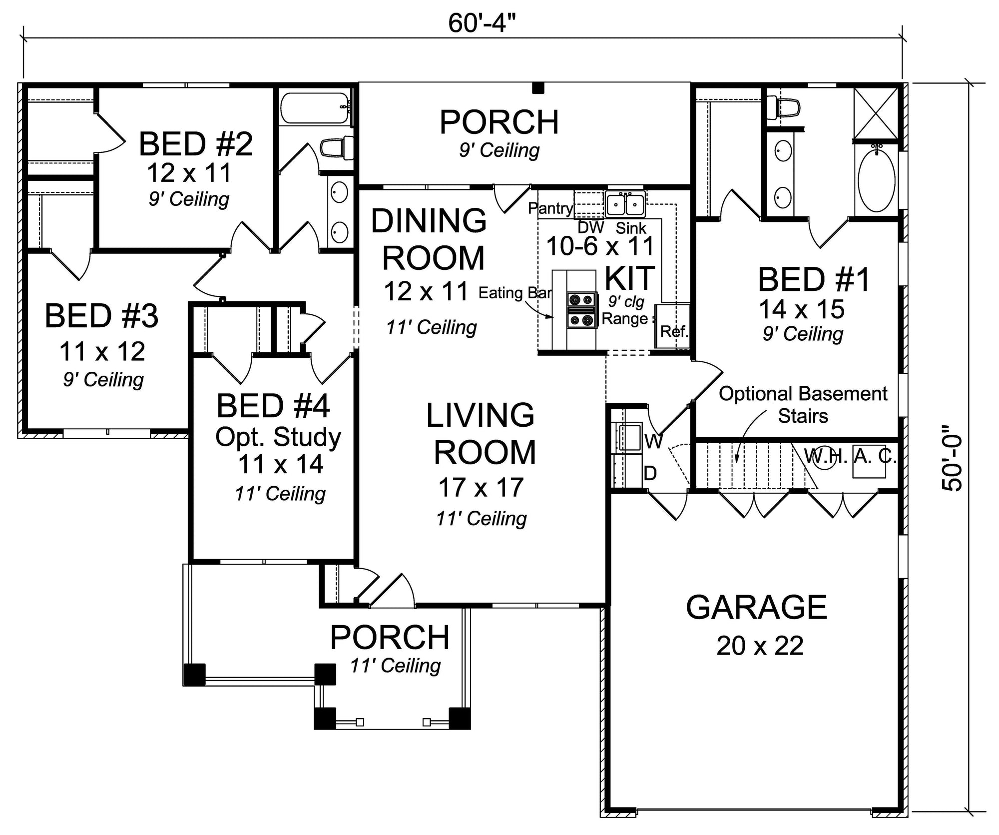 Fairland House Plan - Archival Designs House Plans, floor plan