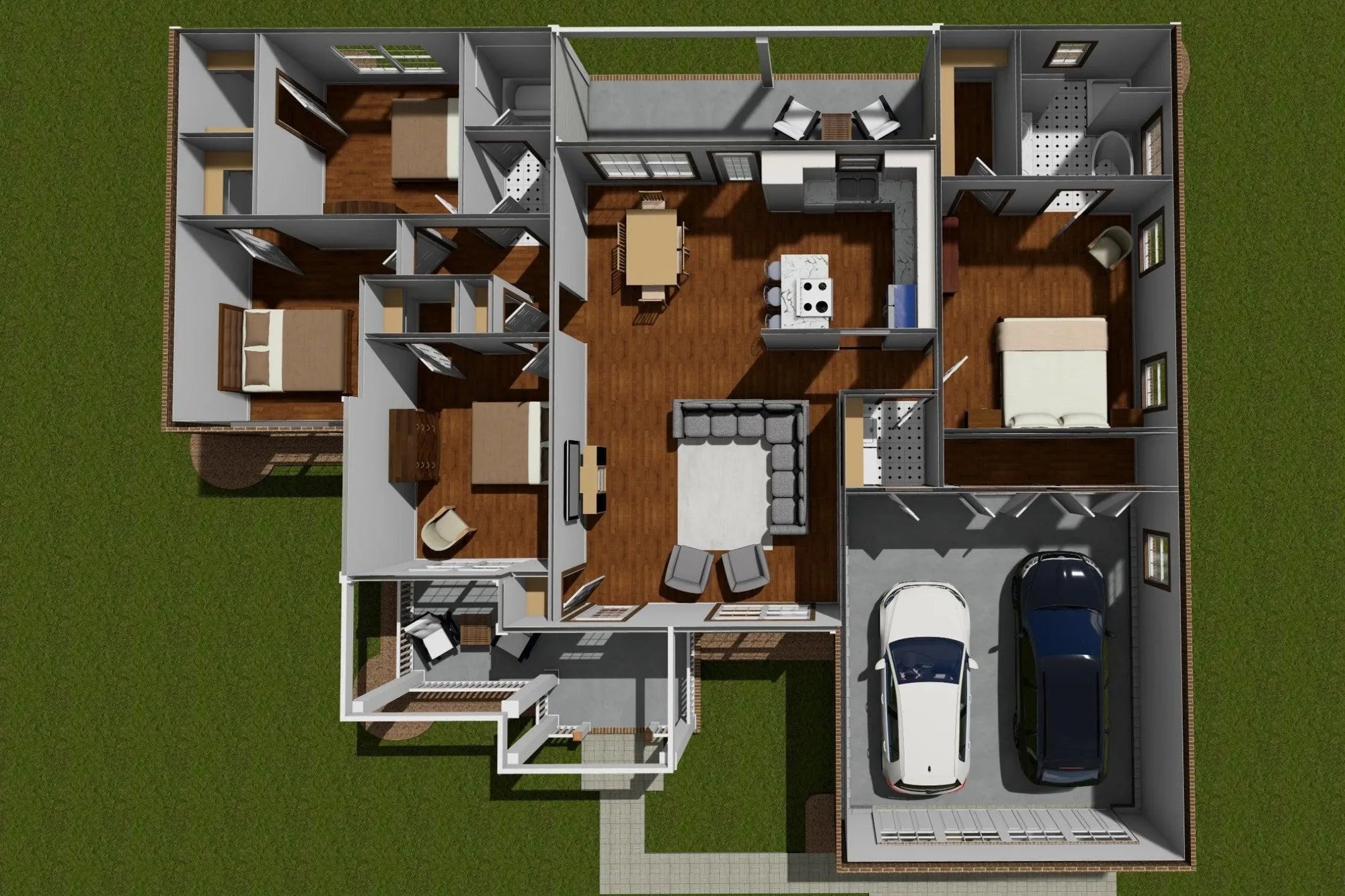 Fairland House Plan - Archival Designs House Plans, floor plan