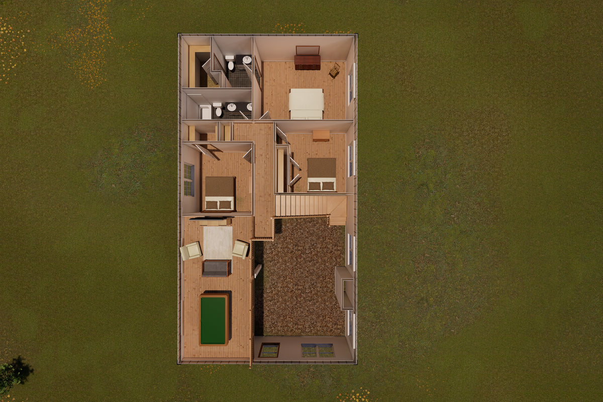 Hearthside House Plan