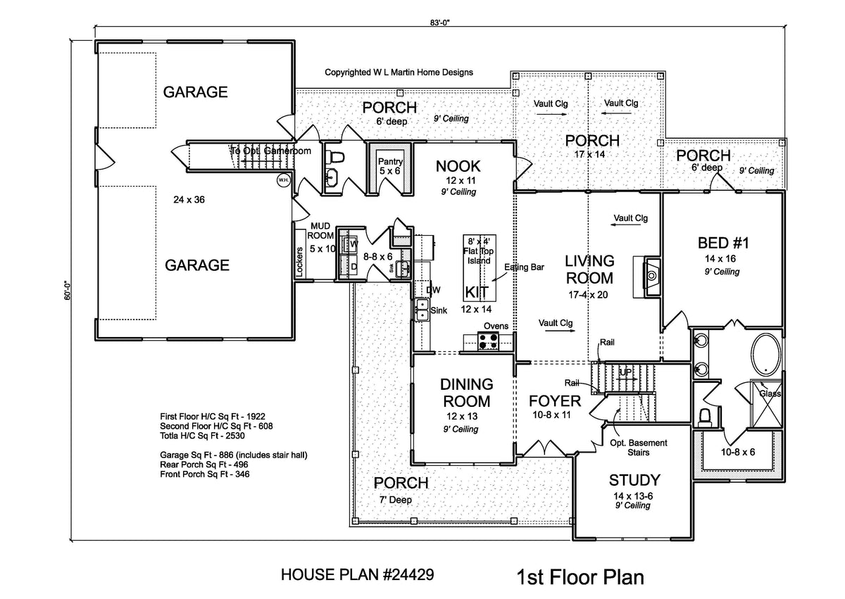 Vintage Valley House Floor Plan
