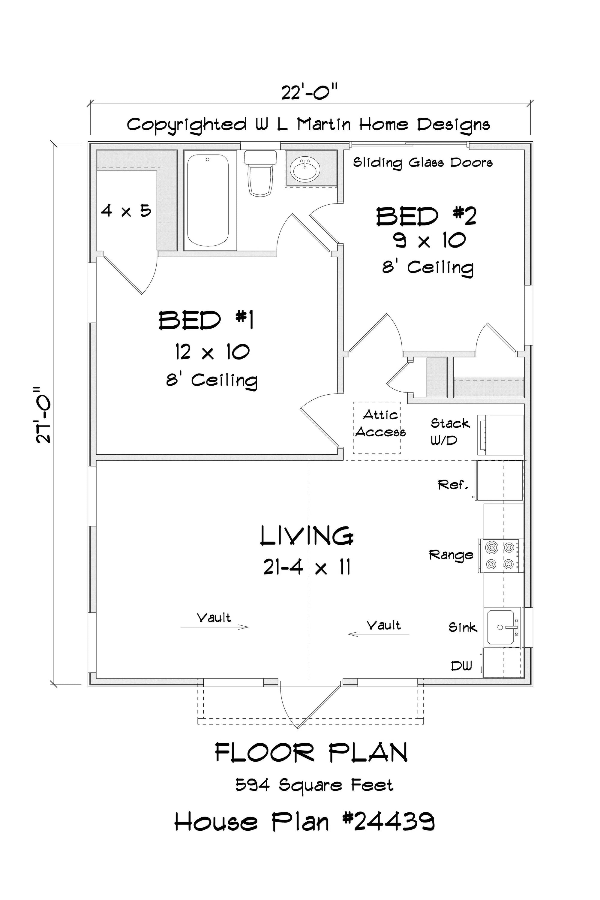 Birch Haven House Plan - Archival Designs House Plans floor plan