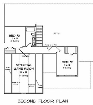 cypress house plan - archival designs house plans, floor plan