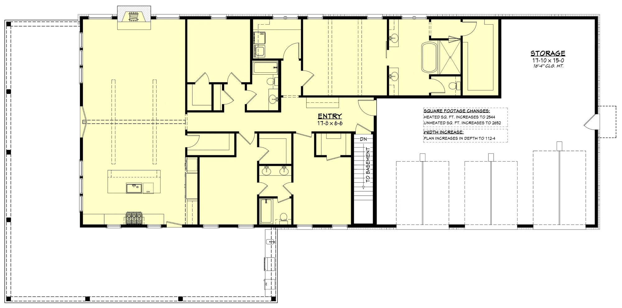Hickory Grove House Plan - Archival Designs House Plans, floor plan