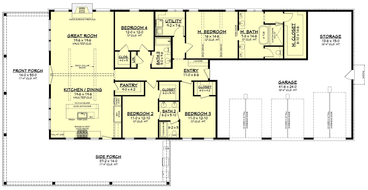 Hickory Grove First Floor Plan