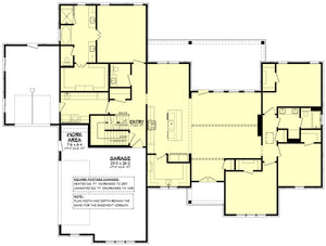 h7266-a hawthorne house basement stair location floor plan
