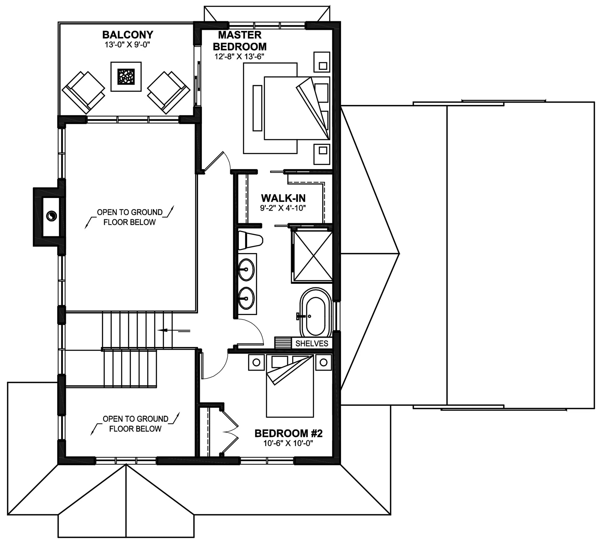Rocheleau House Upper Floor Plan