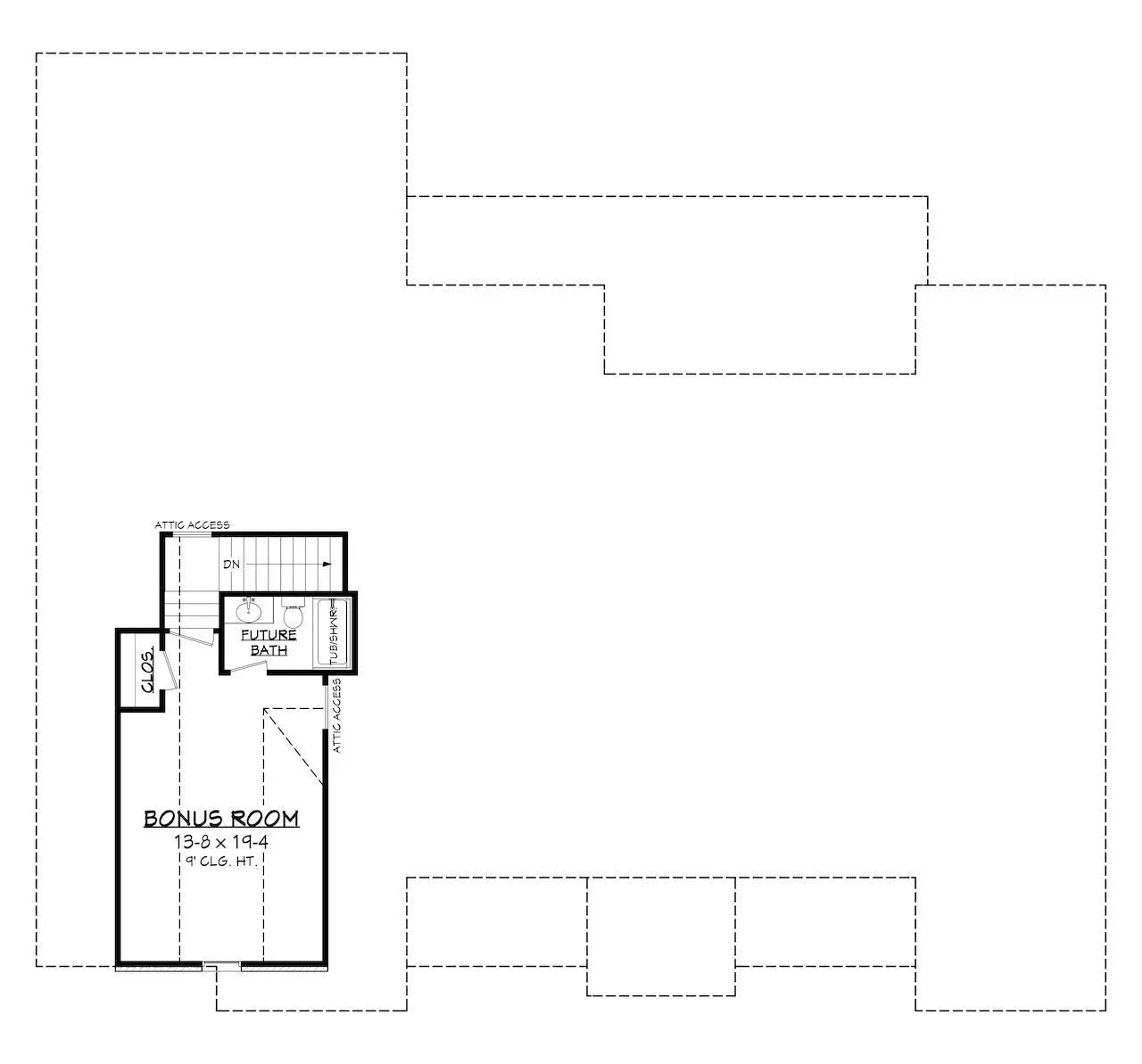 Canyon Lane House Plan - Archival Designs House Plans, floor plan
