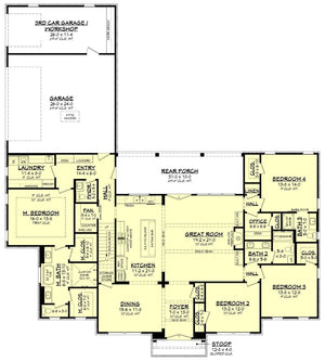 owen hill house plan - archival designs house plans, floor plan
