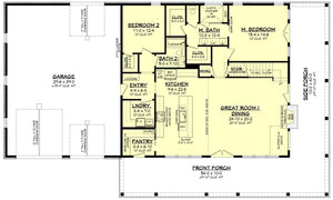 summerton house plan - archival designs house plans, floor plan