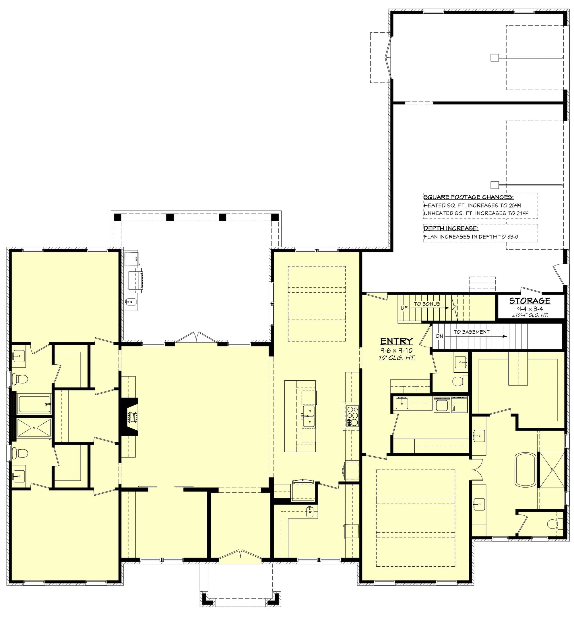 Appleton House Plan - Archival Designs House Plans, floor plan